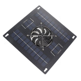 Solar Powered Exhaust Fan Monocrystalline Solar Panel Fan Kit for Chicken Coop Greenhouse Hut