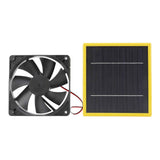 5W 12V Solar Powered Fan with Bracket Portable DIY Cooling Ventilation Fan with Solar Panel for Chicken Coop Greenhouse In Australia - Darrahopens
