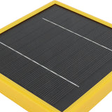 5W 12V Solar Powered Fan with Bracket Portable DIY Cooling Ventilation Fan with Solar Panel for Chicken Coop Greenhouse