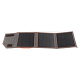 10W 5V Solar Panel Charger Outdoor Monocrystalline USB Solar Charging Pack Foldable for Camping Hiking Travel