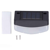 Solar Stair Light LED with PC Shell Stairs Steps Lamps Outdoor Step Lamp For Garden Park Fence Warm White Light In Australia - Darrahopens