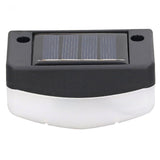 Solar Stair Light LED with PC Shell Stairs Steps Lamps Outdoor Step Lamp For Garden Park Fence Warm White Light