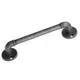 Darrahopens Home & Garden > DIY > Door Hardware Gate Pull Handle Zinc Alloy Retro Round Base Furniture Hardware for Door Drawer Cabinet Wardrobe Closet Retro Silver In Australia - Darrahopens