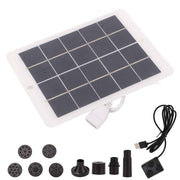 3W 5V Solar Water Pump Solar Fountain Outdoor Landscape DC Fountain for Bird Bath Ponds Garden In Australia - Darrahopens