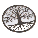 Metal Wall Art Tree Tree Shape Modern Minimalist Iron Tree Art Wall Decor Tree Wall Decor for Living Room Office Love Tree