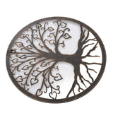 Metal Wall Art Tree Tree Shape Modern Minimalist Iron Tree Art Wall Decor Tree Wall Decor for Living Room Office Love Tree