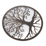 Metal Wall Art Tree Tree Shape Modern Minimalist Iron Tree Art Wall Decor Tree Wall Decor for Living Room Office Love Tree