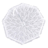 White Lace Parasol Umbrella J Handle Elegant Appearance Bridal Lace Umbrella for Wedding Party Decorations Prom In Australia - Darrahopens