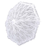 White Lace Parasol Umbrella J Handle Elegant Appearance Bridal Lace Umbrella for Wedding Party Decorations Prom In Australia - Darrahopens