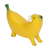 Banana Dog Sculpture Resin Funny Lovely Lightweight Banana Dog Art Decoration for Home Desktop S 8x6cm/3.1x2.4in In Australia - Darrahopens