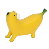 Banana Dog Sculpture Resin Funny Lovely Lightweight Banana Dog Art Decoration for Home Desktop S 8x6cm/3.1x2.4in In Australia - Darrahopens