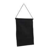 Brooch Storage Hanging Flag Multi Purpose Stylish Classic Pin Collection Organizers Banners for Home Office Dorm Black S 35x22.5cm 25cm(wooden Stick)