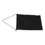 Brooch Storage Hanging Flag Multi Purpose Stylish Classic Pin Collection Organizers Banners for Home Office Dorm Black S 35x22.5cm 25cm(wooden Stick)