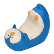 Resin Tablet Desktop Stand Cute Comfortable Portable Desktop Cell Phone Stand Holder for Watching Dramas Penguin In Australia - Darrahopens