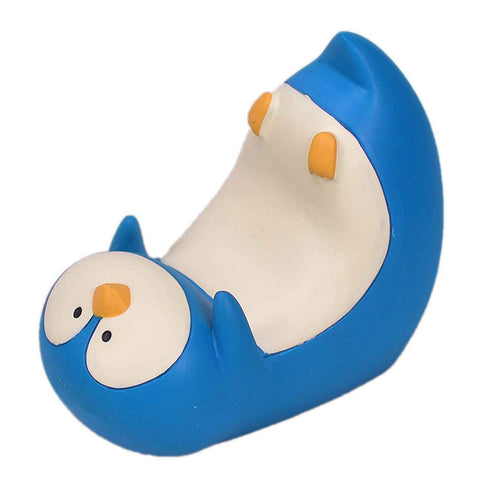 Resin Tablet Desktop Stand Cute Comfortable Portable Desktop Cell Phone Stand Holder for Watching Dramas Penguin In Australia - Darrahopens