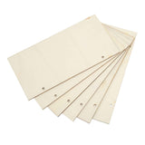 6pcs Blank Wooden Plaque Rectangle Decorative DIY Unfinished Wood Sign with Holes for Coffee Shop In Australia - Darrahopens