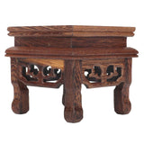 Wooden Display Stand Squared Stable Retro Style Durable Wood Widely Used Wooden Riser for Plant Teapot Jewelry In Australia - Darrahopens