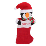 Christmas Stocking Gift Bag Xmas Tree Bedside Hanging Pendant Holiday Ornament for Home Restaurant Hotel Penguin Type In Australia - Darrahopens