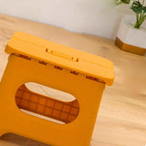 Folding Step Stool Portable Strong Space Saving Plastic Footstool for Adults and Kids Yellow In Australia - Darrahopens