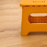 Folding Step Stool Portable Strong Space Saving Plastic Footstool for Adults and Kids Yellow In Australia - Darrahopens