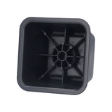 6Pcs 3 Inch Trapezoid Furniture Risers Sofa Leg Pads for Bed Table Cabinet Sofa Feet Black