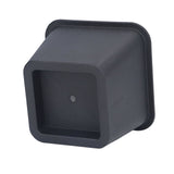 6Pcs 3 Inch Trapezoid Furniture Risers Sofa Leg Pads for Bed Table Cabinet Sofa Feet Black