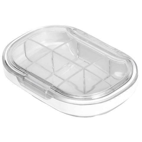 Portable Mini Pill Case Travel Dispensing Pill Organizer Household Food Grade Sealed Storage Medicine Box Big Transparent White In Australia - Darrahopens
