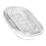 Portable Mini Pill Case Travel Dispensing Pill Organizer Household Food Grade Sealed Storage Medicine Box Big Transparent White In Australia - Darrahopens