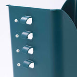 Plastic Garbage Can Expandable Trash Bag Holder Large Capacity for Kitchen Bathroom Blue Gray In Australia - Darrahopens