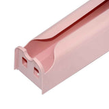 2PCS Wall Mounted Garbage Bag Storage Rack Back Adhesive Organizer Professional for Kitchen Pink 31x10x10cm / 12.2x3.9x3.9in In Australia - Darrahopens