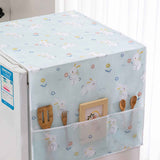 Refrigerator Dust Cover PEVA Home Water and Oil Proofing Refrigerator Cover Towel for Kitchen Rabbit 130x55cm/51.2x21.7in In Australia - Darrahopens