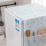 Refrigerator Dust Cover PEVA Home Water and Oil Proofing Refrigerator Cover Towel for Kitchen Rabbit 130x55cm/51.2x21.7in In Australia - Darrahopens