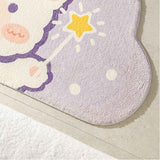 Cute Bathroom Mat Minimalist Water Absorption Skid Resistant Bath Quick Dry Floor Mat for Home Light Up Bear 50X80cm / 19.7x31.5in In Australia - Darrahopens