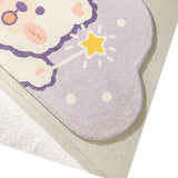 Cute Bathroom Mat Minimalist Water Absorption Skid Resistant Bath Quick Dry Floor Mat for Home Light Up Bear 50X80cm / 19.7x31.5in In Australia - Darrahopens