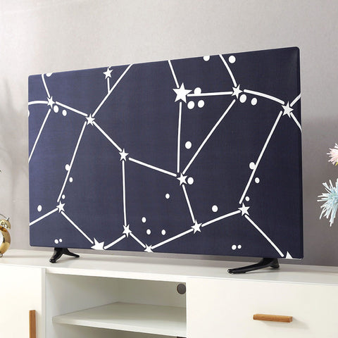 TV Cover Weatherproof Dustproof Universal Elastic Hanging Television Protector for Home Type 3 55in In Australia - Darrahopens