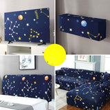 TV Cover Weatherproof Dustproof Universal Elastic Hanging Television Protector for Home Type 4 65in In Australia - Darrahopens