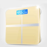 Digital Weight Scale Tempered Glass Smart Accurate Measurement Digital Weight Scale for Home Use Luxury Gold Color 26x26cm / 10.2x10.2in Battery Model In Australia - Darrahopens