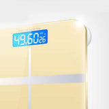 Digital Weight Scale Tempered Glass Smart Accurate Measurement Digital Weight Scale for Home Use Luxury Gold Color 26x26cm / 10.2x10.2in Battery Model In Australia - Darrahopens