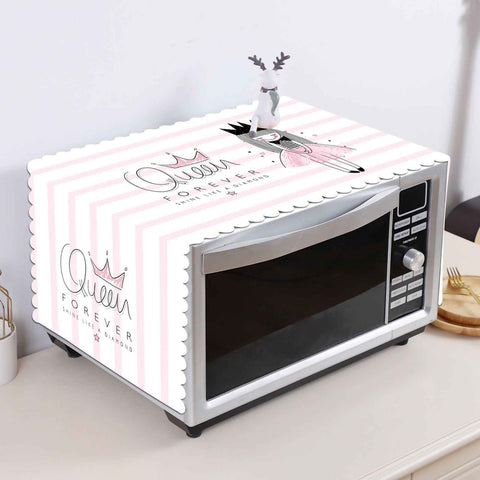 Microwave Cover Cloth Oven Cute Dust Proof Shiled Universal Oil Proof Nordic Style Simple Parts Princess 35x100cm In Australia - Darrahopens