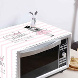 Microwave Cover Cloth Oven Cute Dust Proof Shiled Universal Oil Proof Nordic Style Simple Parts Princess 35x100cm