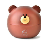 Tissue Holder PP Nordic Bear Shape Multifunctional Tissue Box Home Decoration for Desktop Table Living Room Brown In Australia - Darrahopens