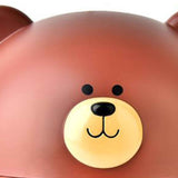 Tissue Holder PP Nordic Bear Shape Multifunctional Tissue Box Home Decoration for Desktop Table Living Room Brown In Australia - Darrahopens
