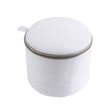 Underwear Wash Bag Bracket Mesh Zipper Underwear Bra Laundry Bag for Machine Washing White Fabric Grey Zipper In Australia - Darrahopens