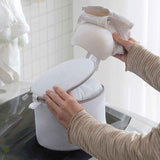 Underwear Wash Bag Bracket Mesh Zipper Underwear Bra Laundry Bag for Machine Washing White Fabric Grey Zipper In Australia - Darrahopens
