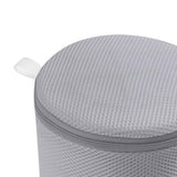 Underwear Wash Bag Bracket Mesh Zipper Underwear Bra Laundry Bag for Machine Washing Grey Fabric Grey Zipper In Australia - Darrahopens