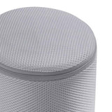 Underwear Wash Bag Bracket Mesh Zipper Underwear Bra Laundry Bag for Machine Washing Grey Fabric Grey Zipper In Australia - Darrahopens
