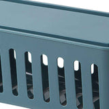 Power Strip Storage Box Hollow Heat Dissipation Simple 6 Charging Hole Cord Cable Container for Home Dark Blue In Australia - Darrahopens