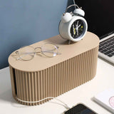 Cable Organizer Box Large Capacity Durable ABS Detachable Cover Insulated Cord Management Box for PC TV Appliances Light Coffee Small Size In Australia - Darrahopens