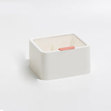 Lipstick Storage Box Large Capacity Double Layer Grid Design Transparent Storage Box with Lid for Home Office White In Australia - Darrahopens