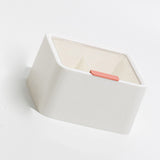 Lipstick Storage Box Large Capacity Double Layer Grid Design Transparent Storage Box with Lid for Home Office White In Australia - Darrahopens